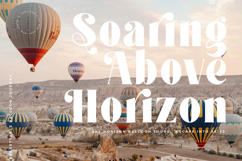 Forest Sunrise - Bold Serif Display Font Product Image 8