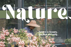 Forest Sunrise - Bold Serif Display Font Product Image 11