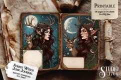 Forest Witch Junk Journal Pages Product Image 3