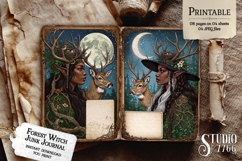 Forest Witch Junk Journal Pages Product Image 3