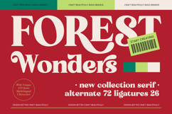 Forest Wonders - New Collection Serif Product Image 1