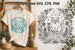 Cottagecore Woodland Animal SVG | Cute Animal SVG Product Image 1