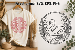 Forest Wildlife SVG | Cute Animal SVG Product Image 1
