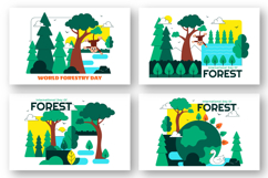 10 World Forestry Day Illustration Product Image 3