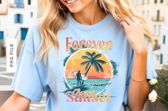 Forever Chasing Sunset T shirt Design