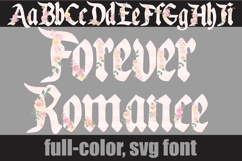 Forever Romance Color Font Product Image 1