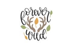 Forever Wild SVG Cut File Product Image 1