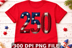 USA 1776 250th Anniversary PNG, America 250 Flag Product Image 1