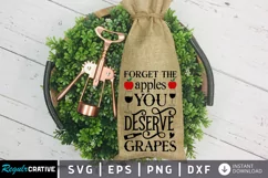 Forget The Apples You Deserve SVG, School SVG Design Product Image 1