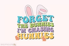 Retro Bunny PNG, Funny Easter Boy SVG T-shirt Design Product Image 1