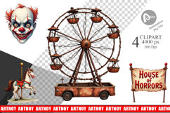 Forgotten Carnival Clipart Product Image 1