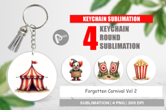 Forgotten Carnival Keychain Product Image 1