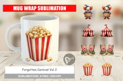 Forgotten Carnival Mug Wrap Product Image 1