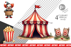 Forgotten Carnival Clipart Product Image 1