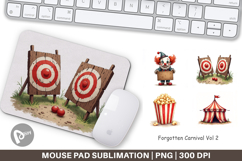 Forgotten Carnival Mouse Pad Product Image 1