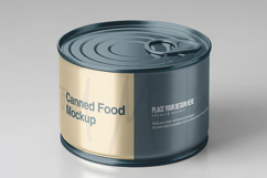 Aluminum Canned Food Mockup Product Image 1