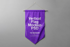 Vertical Flag Mockup Product Image 1