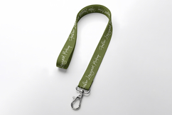 Fabric Lanyard Mockup Product Image 1