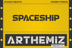 Forresten Futuristic Display Font Product Image 3