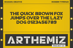 Forresten Futuristic Display Font Product Image 4
