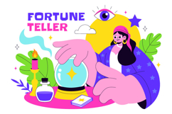 10 Fortune Teller Tarot Illustration Product Image 4
