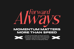 Forward Always Urban Typography T-shirt Design Product Image 1