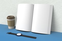 Kdp Book Interior Mockup | Two page spread mockup Product Image 3