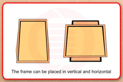 Laser cut Photo stand holder SVG vector template Product Image 3