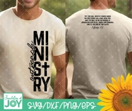 Outreach Ministry svg, Bible Verse svg, Church Ministry Product Image 4