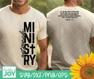 Outreach Ministry svg, Bible Verse svg, Church Ministry Product Image 4