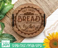 Kitchen Bible Verses, Taste and see, Bread of life svg Product Image 12