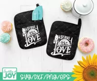 Kitchen Bible Verses, Taste and see, Bread of life svg Product Image 7