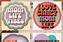 20x Retro Mom Quotes PNG Bundle, Funny Vintage Sayings, Nana Product Image 7