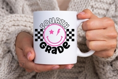 Retro 4th Grade SVG - Back To School PNG - Fourth Grade Era Product Image 6