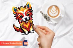 Fourth of July Animal Sticker, Cute Kittens Sticker Product Image 1
