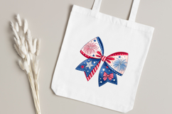 Fourth of July coquette bow, coquette bow digital clipart, patriotic theme bow design, July design bow art, digital Fourth of July bow, celebrate Fourth bow clipart, fireworks bow design art, Fourth coquette bow art, July sublimation bow clipart, Fourth o