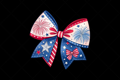 Fourth of July coquette bow, coquette bow digital clipart, patriotic theme bow design, July design bow art, digital Fourth of July bow, celebrate Fourth bow clipart, fireworks bow design art, Fourth coquette bow art, July sublimation bow clipart, Fourth o