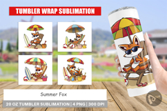 Tumbler Summer Fox Product Image 1