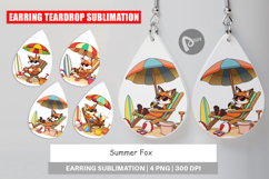 Earring Summer Fox Product Image 1