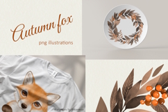 Autumn fox | PNG illustrations Product Image 3