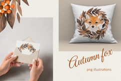 Autumn fox | PNG illustrations Product Image 2