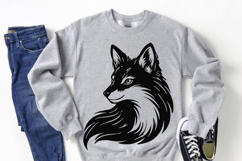 Lion Logo svg png, LionFox Logo svg png, Fox face svg clipar Product Image 2