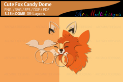 Cute Fox Candy Dome template Product Image 2