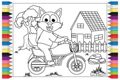 coloring animal cartoon for kids Product Image 1