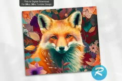 sublimation design,tumbler template,tumbler design,tumbler templates,tumbler wrap png,tumbler png,fox tumbler wrap,galaxy tumbler,Mothers Day Tumbler,Birthday Cup for Mom,Fox Birthday Gift,Pretty Fox Tumbler,Fox Lover Gift,Floral animal cup,Animal Tumbler