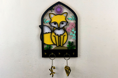 Fox Arch Key Holder Laser Cut Files Product Image 3