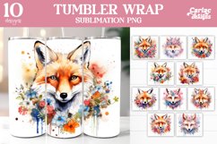 Animals Tumbler Sublimation, Tumbler Sublimation Wrap Product Image 7