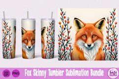 Fox Skinny Tumbler Sublimation Bundle Product Image 4