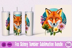 Fox Skinny Tumbler Sublimation Bundle Product Image 5