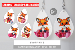 Earring Fox Gift Product Image 1